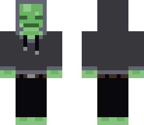 slimer with hoodie