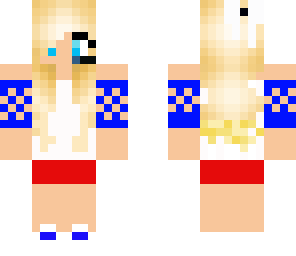 patriotic girl