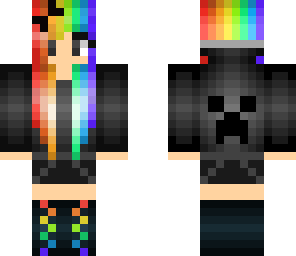 rainbow girl