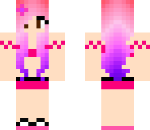 pink bikni