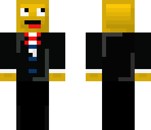 formal yellow man