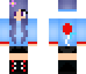 red balloon jacket girl