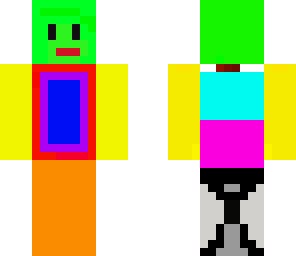 random colour man
