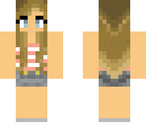 minecraft cute hair