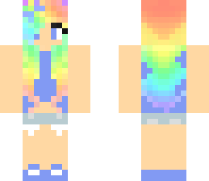 rainbow hair