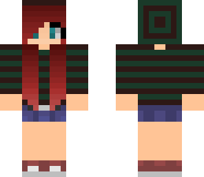green striped sweaer