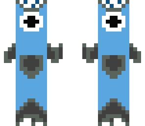 blue's skin