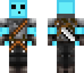 blue warrior slime