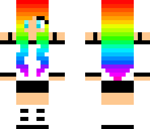 rainbow girl