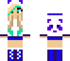 pretty panda girl