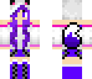 pink wolf skin