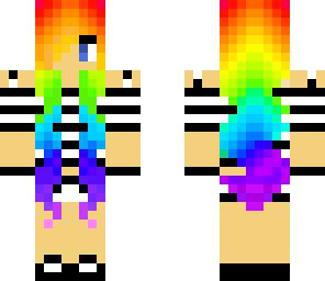 rainbow girl by env