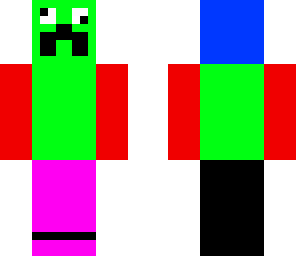 colorful derpy creeper