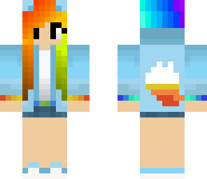 foxy rainbow girl