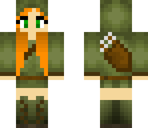green archer girl