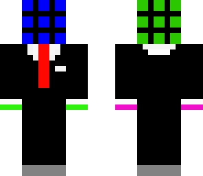 rubix cube man in suit