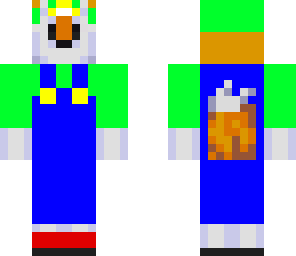tails with luigi clothes