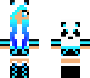 blue panda edit