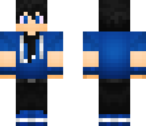 blue man