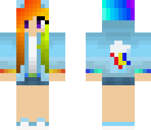 rainbow dash skin