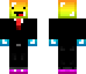 rainbow con traje hd 5 likes porfavor