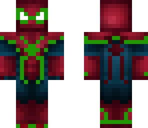 green spider man