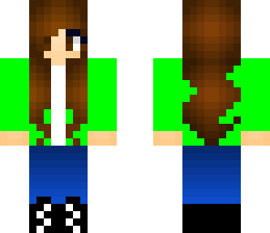 green sweater girl