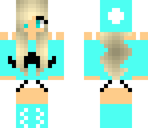 fixed blonde blue girl