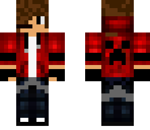 red hoodie