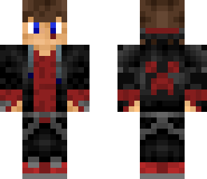 black red