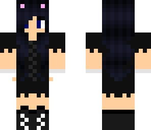 black cat girl