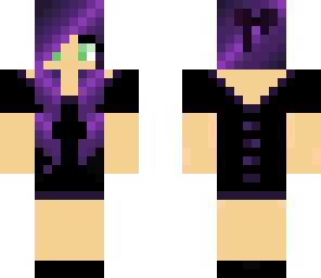purple bow