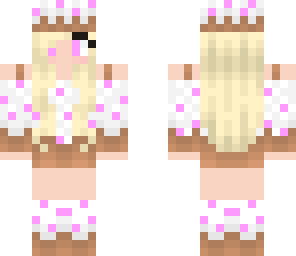 cake girl - light lavender pink