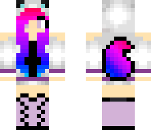rainbow fox girl