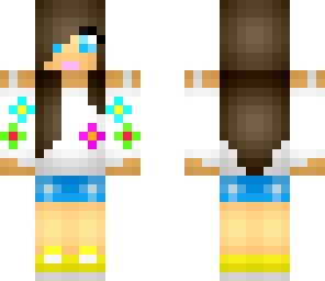shaded cute summer girl