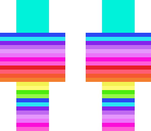 rainbow striped derp
