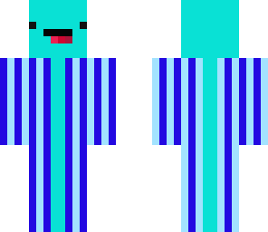 blue striped derp