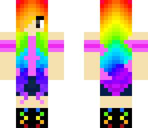 rainbow girl