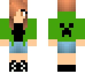 cute creeper girl