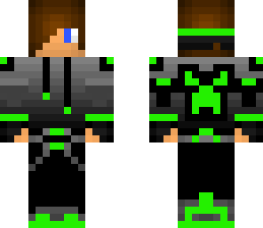neon green boy