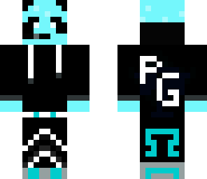 blue panda gaming official skin