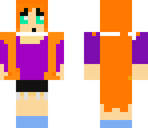 my first skin red head girl