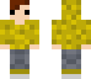 8 - bit yellow hoodie