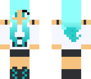 edit of blue hair