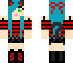 little emo cat girl