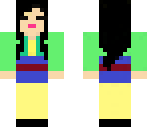 asian girl made by mariagaming