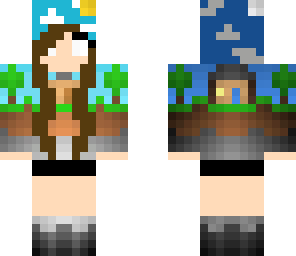 herobrine minecraft girl thingy