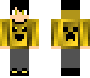 gold hoodie