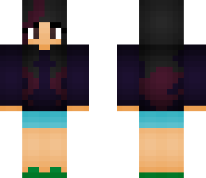 purple and black