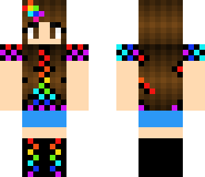 black rainbow girl